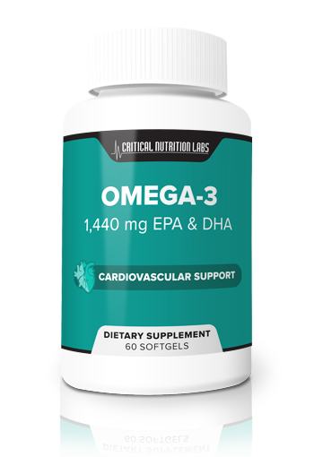 One bottle of Heath Stack Omega-3